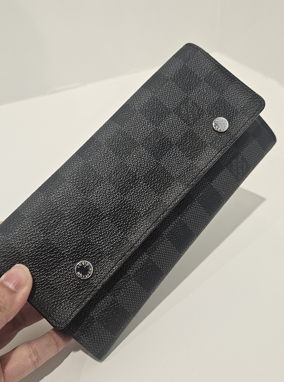 Classic Black Leather Travel Wallet